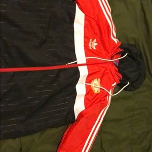 Adidas Manchester United Retro Windbreaker